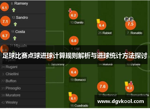 足球比赛点球进球计算规则解析与进球统计方法探讨